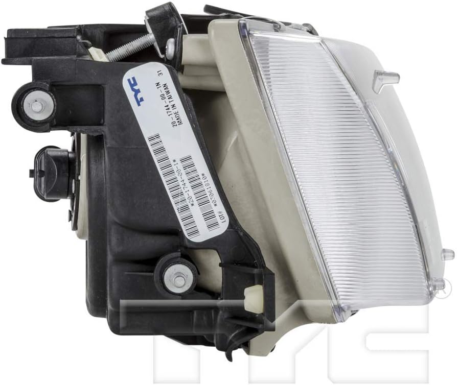 Passenger Side Headlight Assembly for Toyota Corolla 1993 1997 H1629