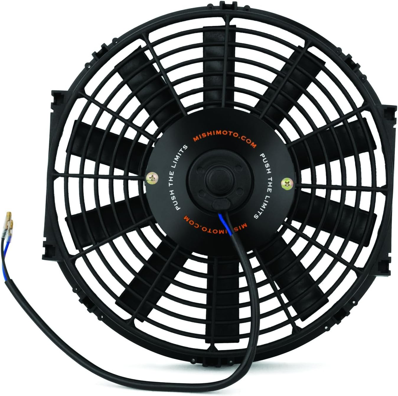 Slim Electric Fan 12" Black Pack of 2 R598