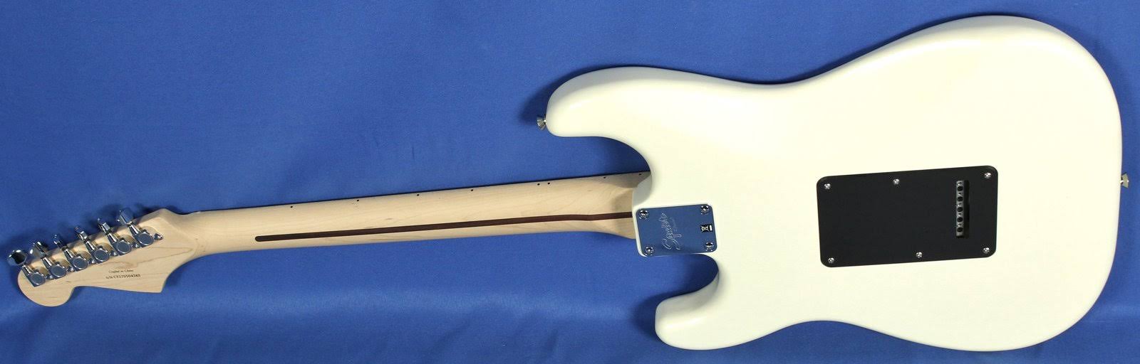Pearl White Stratocaster HH Electric Guitar W32569