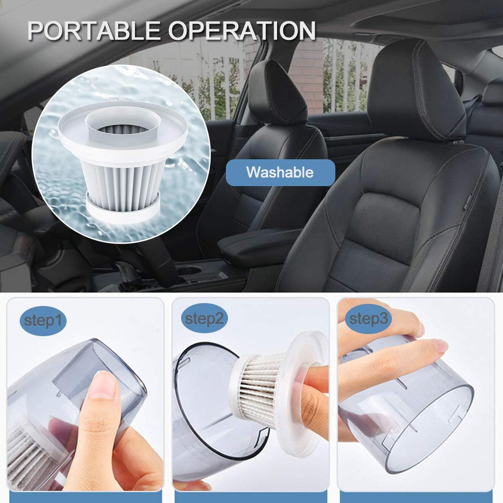 Cordless Hand Vacuum Cleaner with 6000PA Suction USB Rechargeable G501153