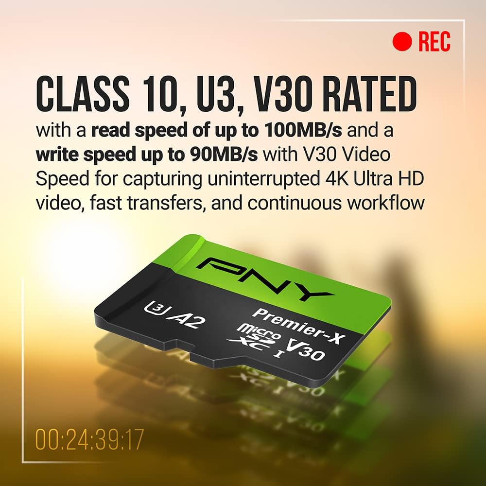 512GB Class 10 U3 V30 microSDXC Flash Memory Card Y822439