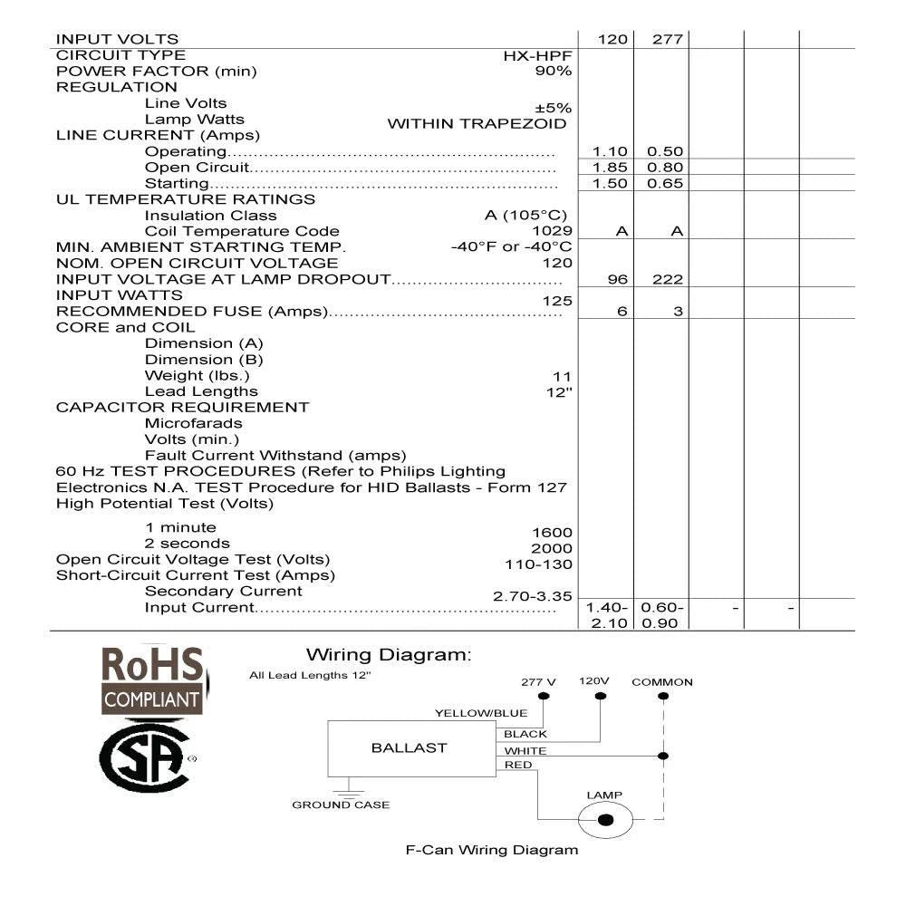 Advance Ballast L235