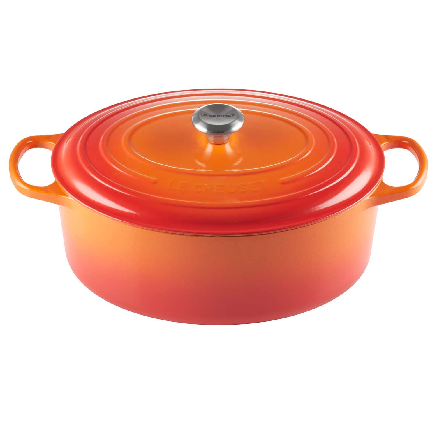 9.5-Quart Cast Iron Oval Dutch Oven Q82591