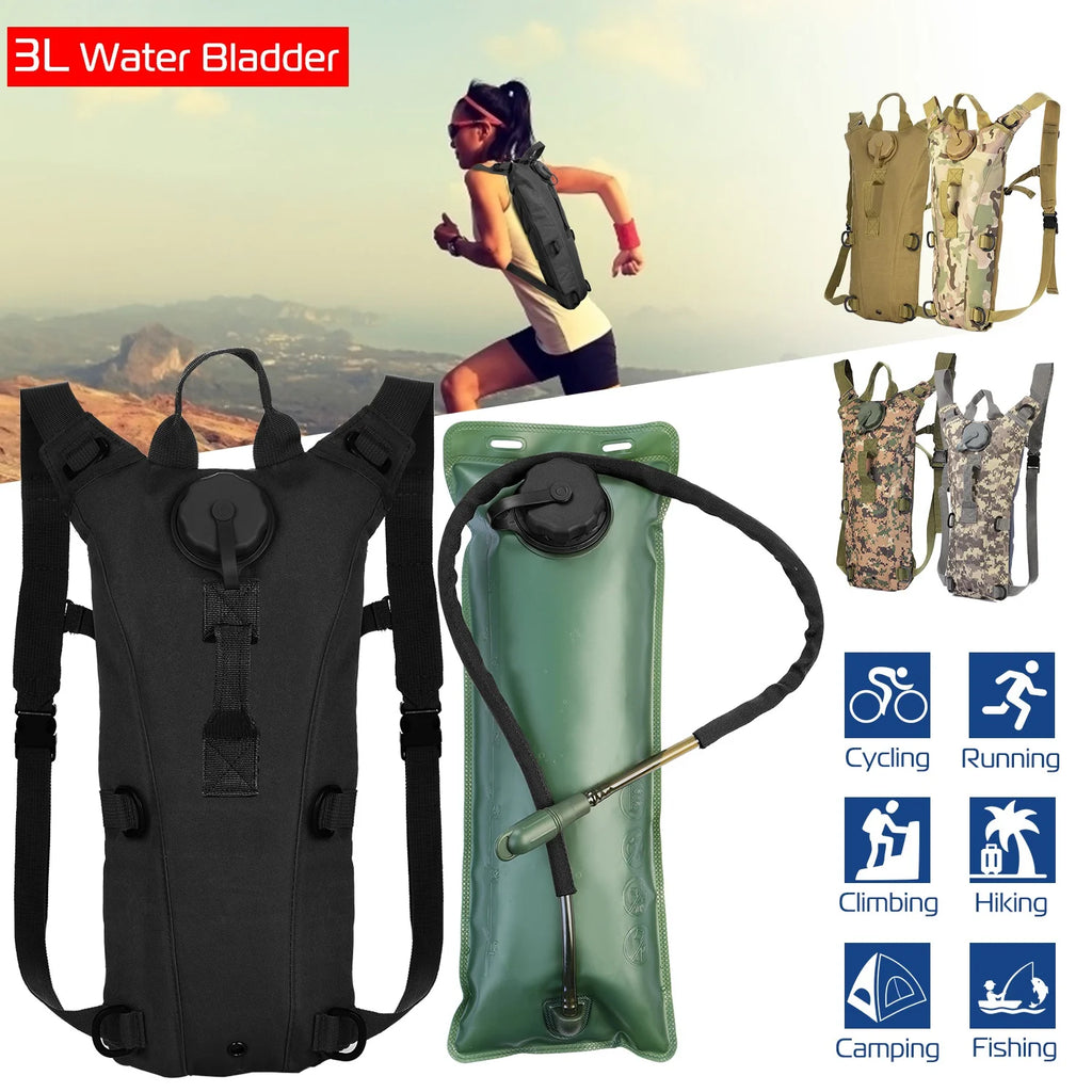 Black 3L Hydration Backpack J936920