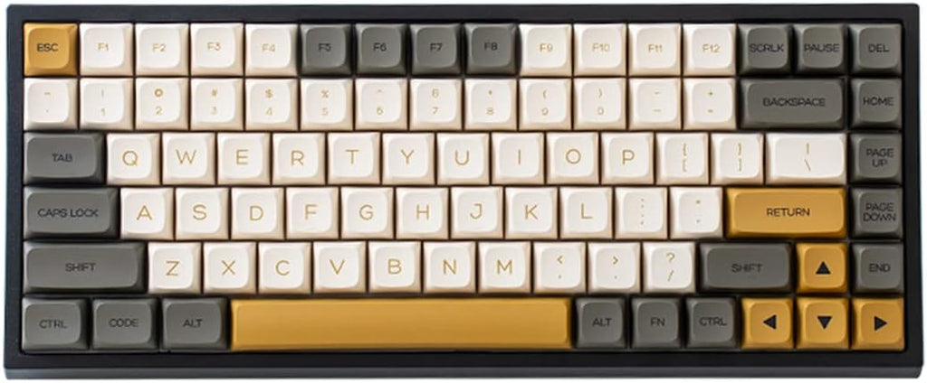 84-Key Hot Swappable Mechanical Keyboard with Translucent ABS Case Z77987