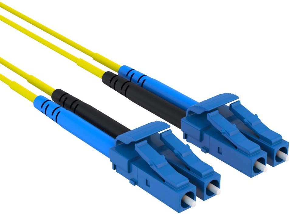 1 Meter LC to LC Single Mode Fiber Patch Cable (5-Pack) G887037
