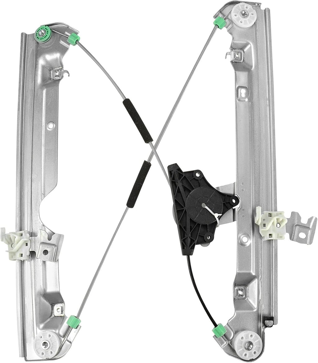Electric Power Window Regulator Without Motor Front Left Driver Side Pack of 2 B36706