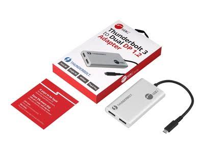 Thunderbolt 3 to Dual DP 1.2 Adapter C98644