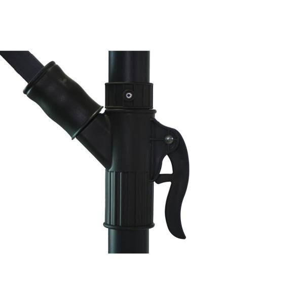 Scarlet Cantilever Solar Patio Umbrella J473