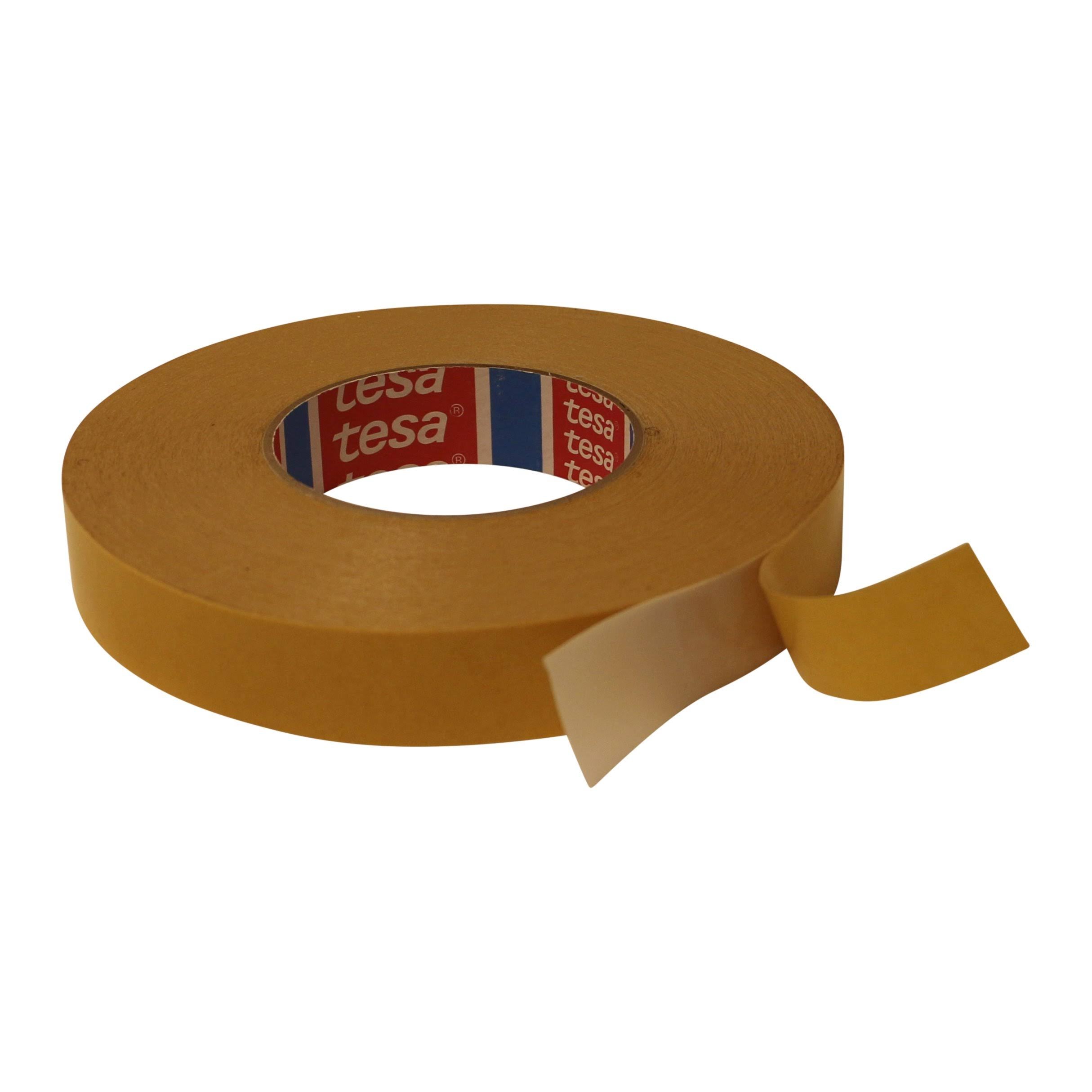 White PVC Double Sided Tape 1 in. x 60 yds. E5141