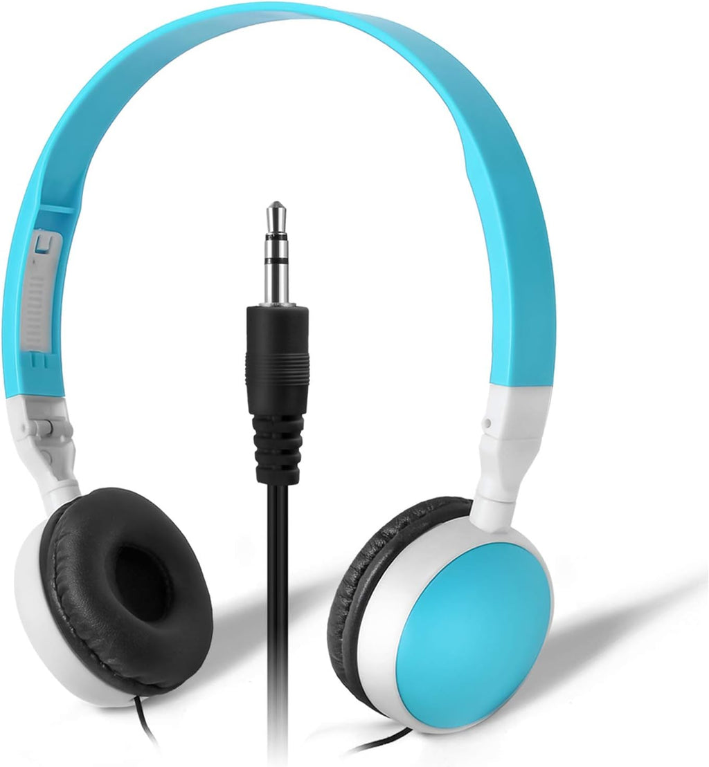 25 Pack Multi Color Foldable Headphones for School Y15018