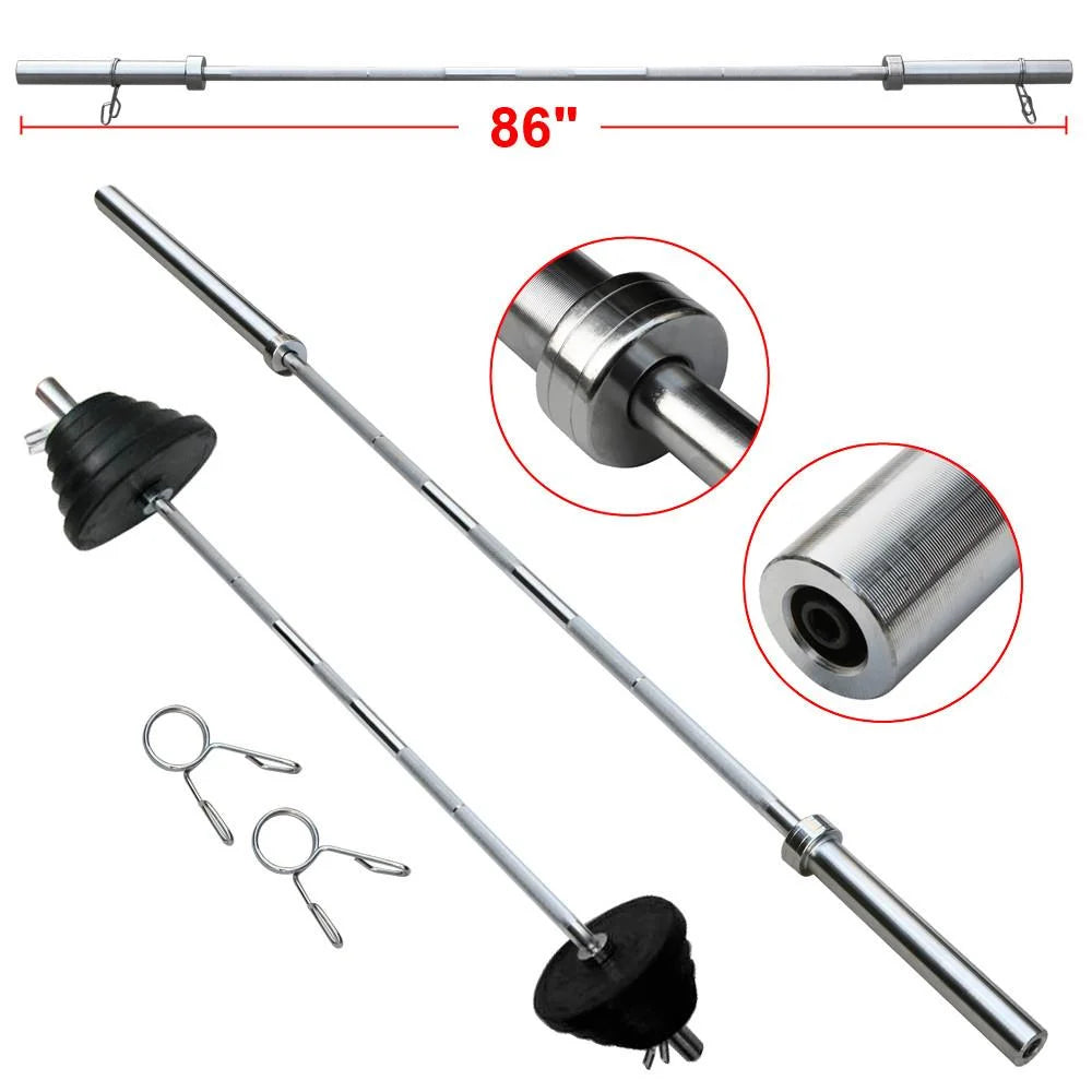 Chrome Olympic Barbell Bar Z871601