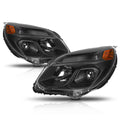 Black Housing Projector Headlight Lamp Amber Turn Signal R3114