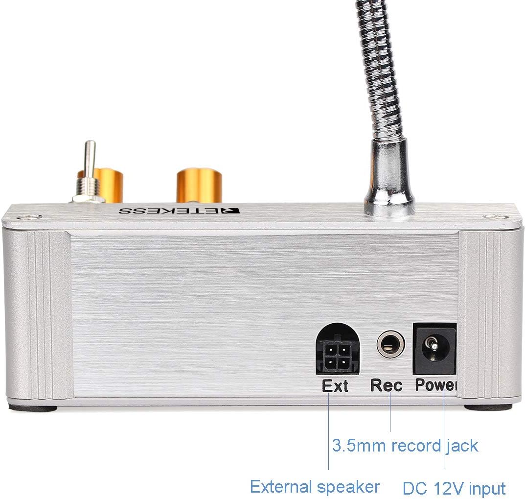 Intercom Speaker, Full Duplex, Dual Way Counter Intercom System H901
