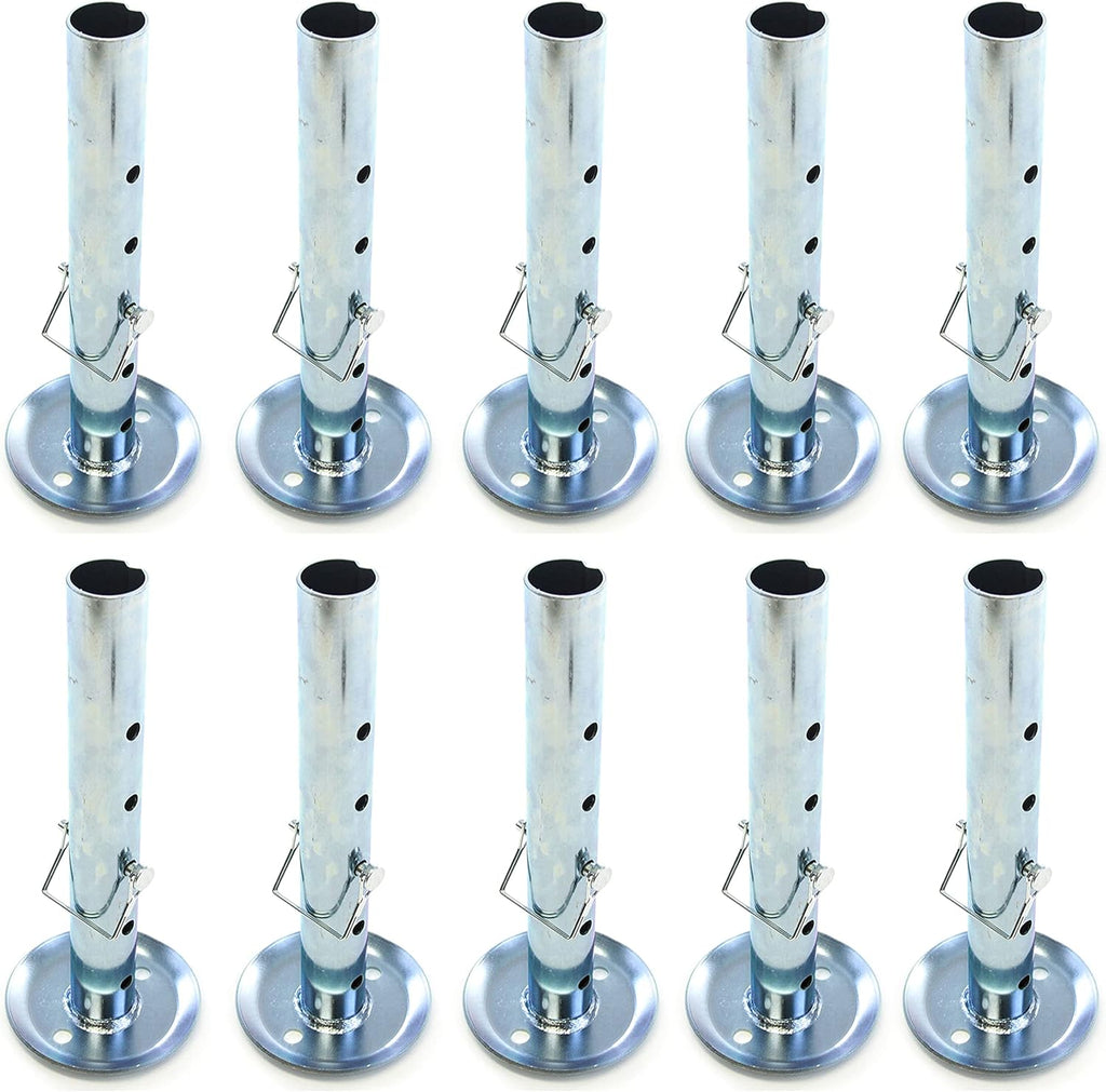 Jack Stand Drop Legs for 2 Inch Inner Diameter Jacks Foot Pad Insert V149996