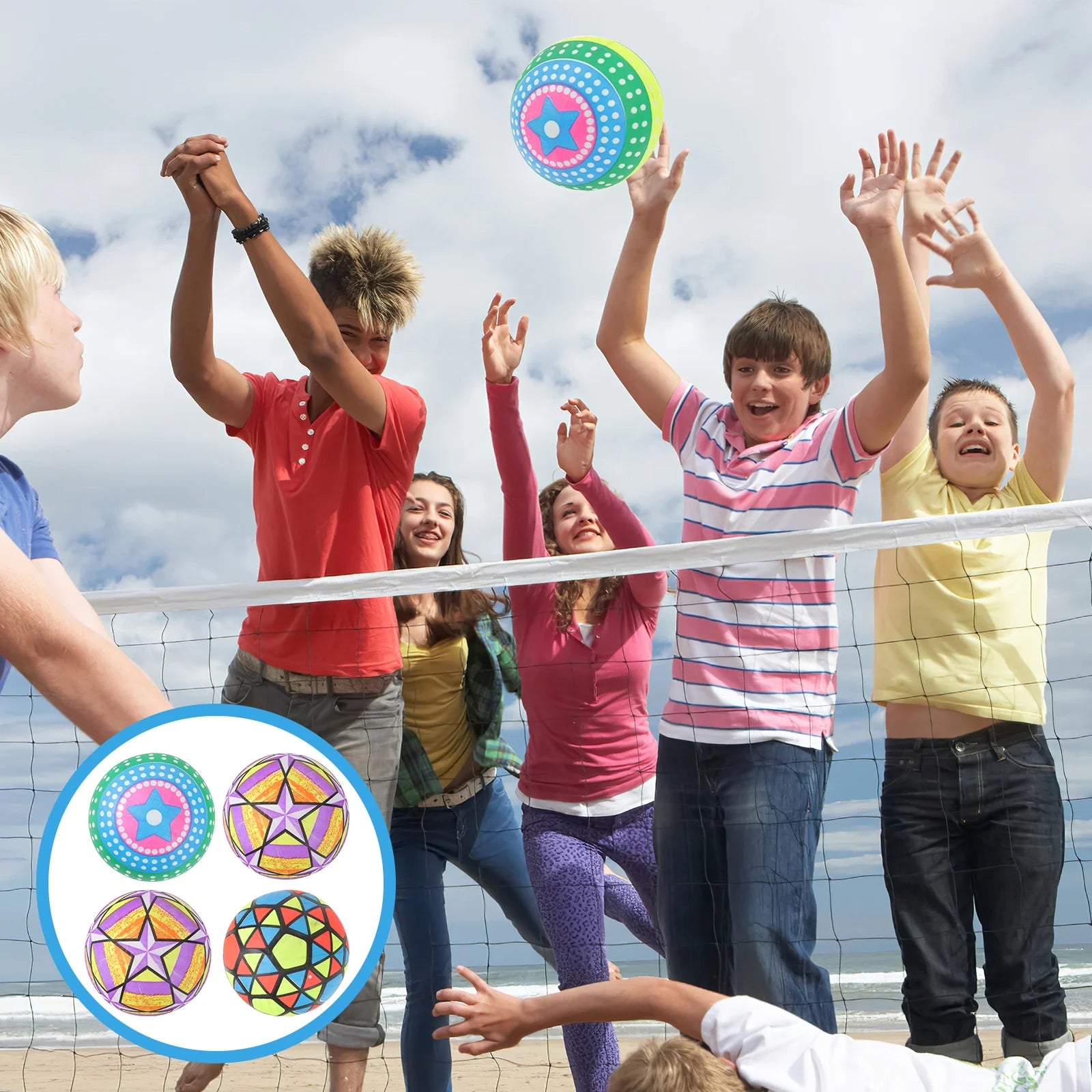 Inflatable Volleyball Toys Set K421237
