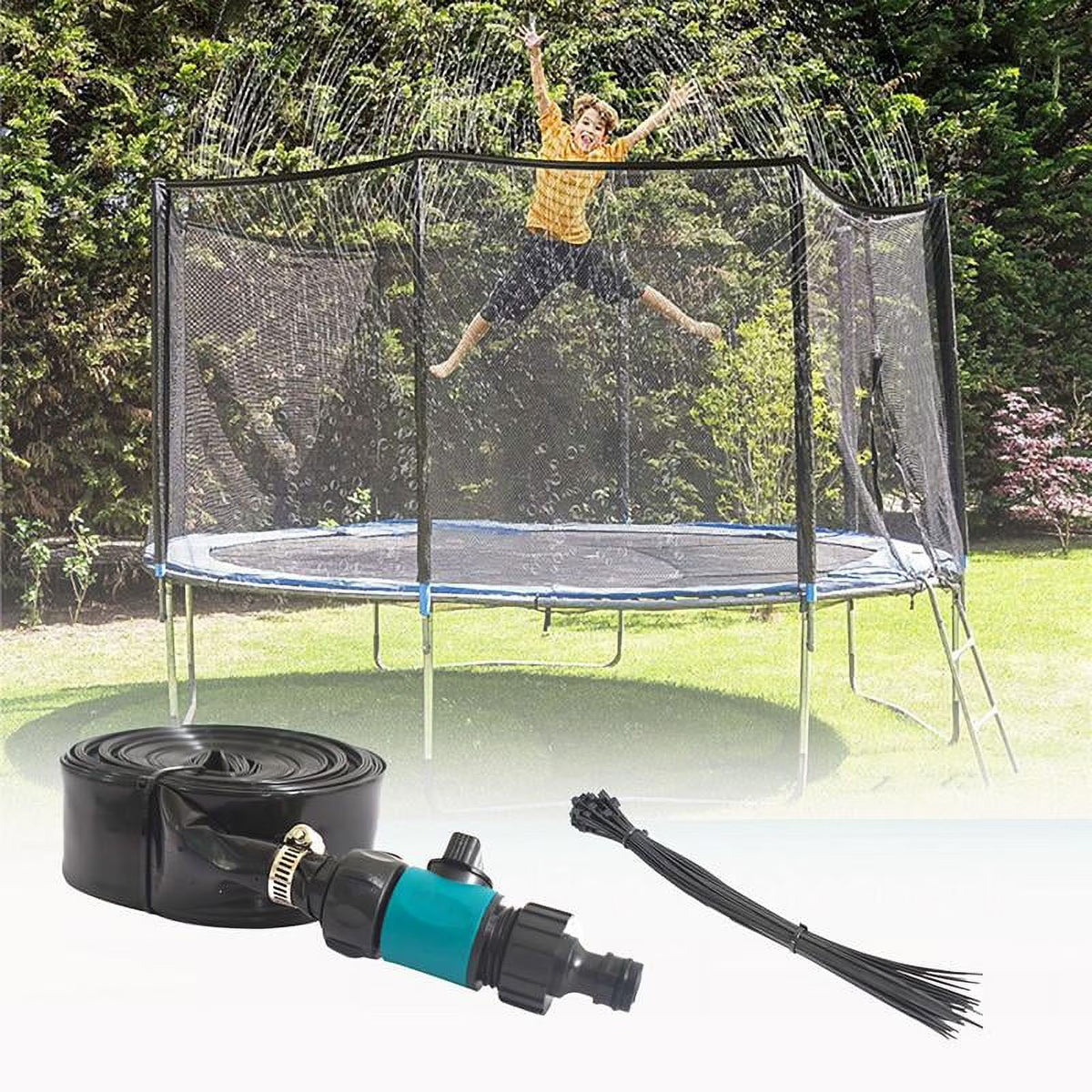 Trampoline Sprinkler Water Sprayer Toy E884894