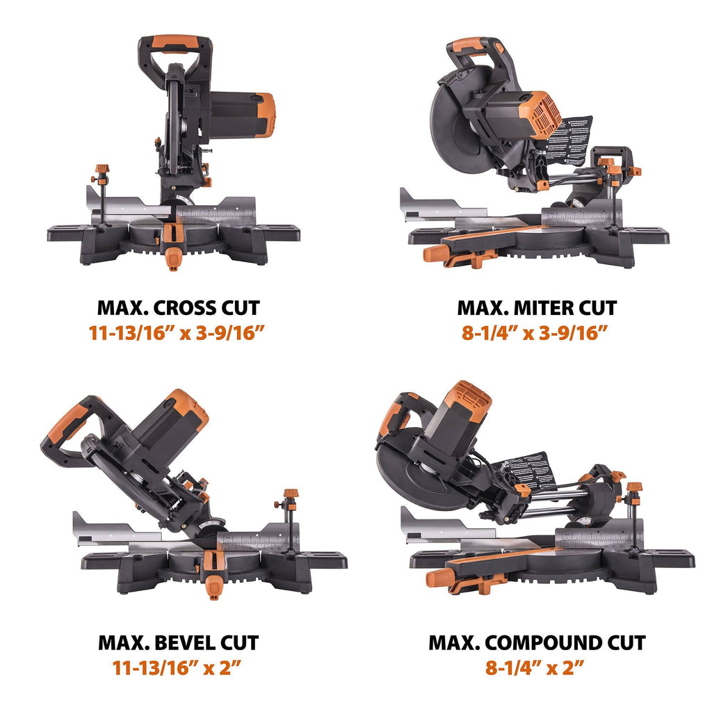 10x22 Multi-Material Compound Sliding Miter Saw Q3581
