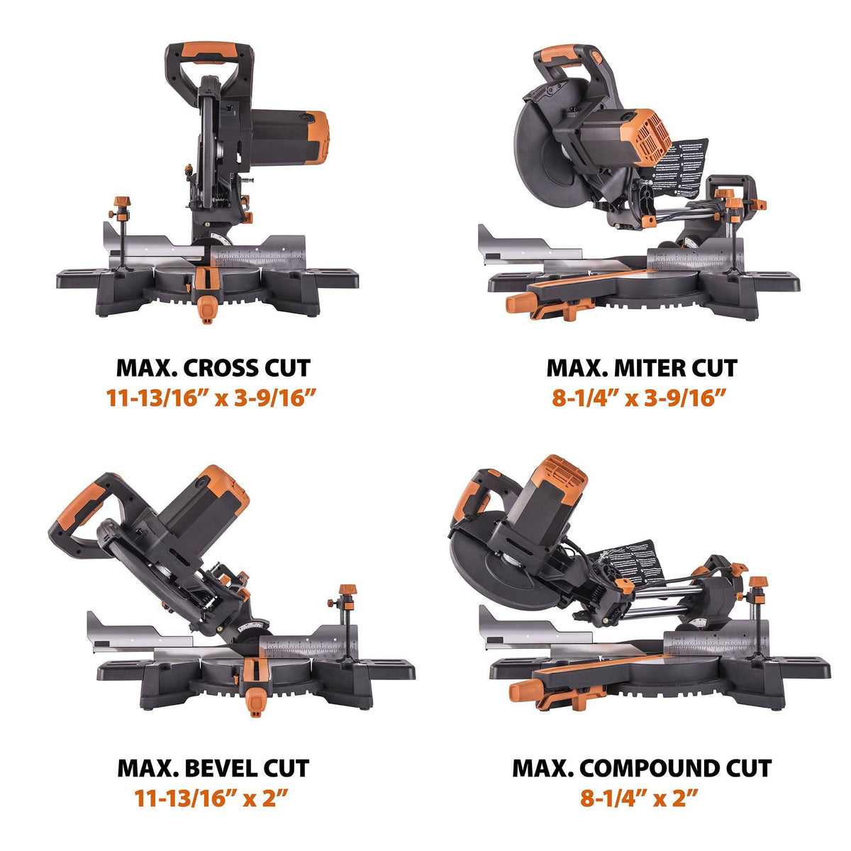 10x22 Multi-Material Compound Sliding Miter Saw Q3581