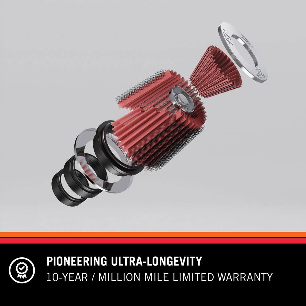 Red Universal Air Filter A9124