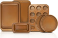 Copper Nonstick Bakeware Set 6 Piece L74491