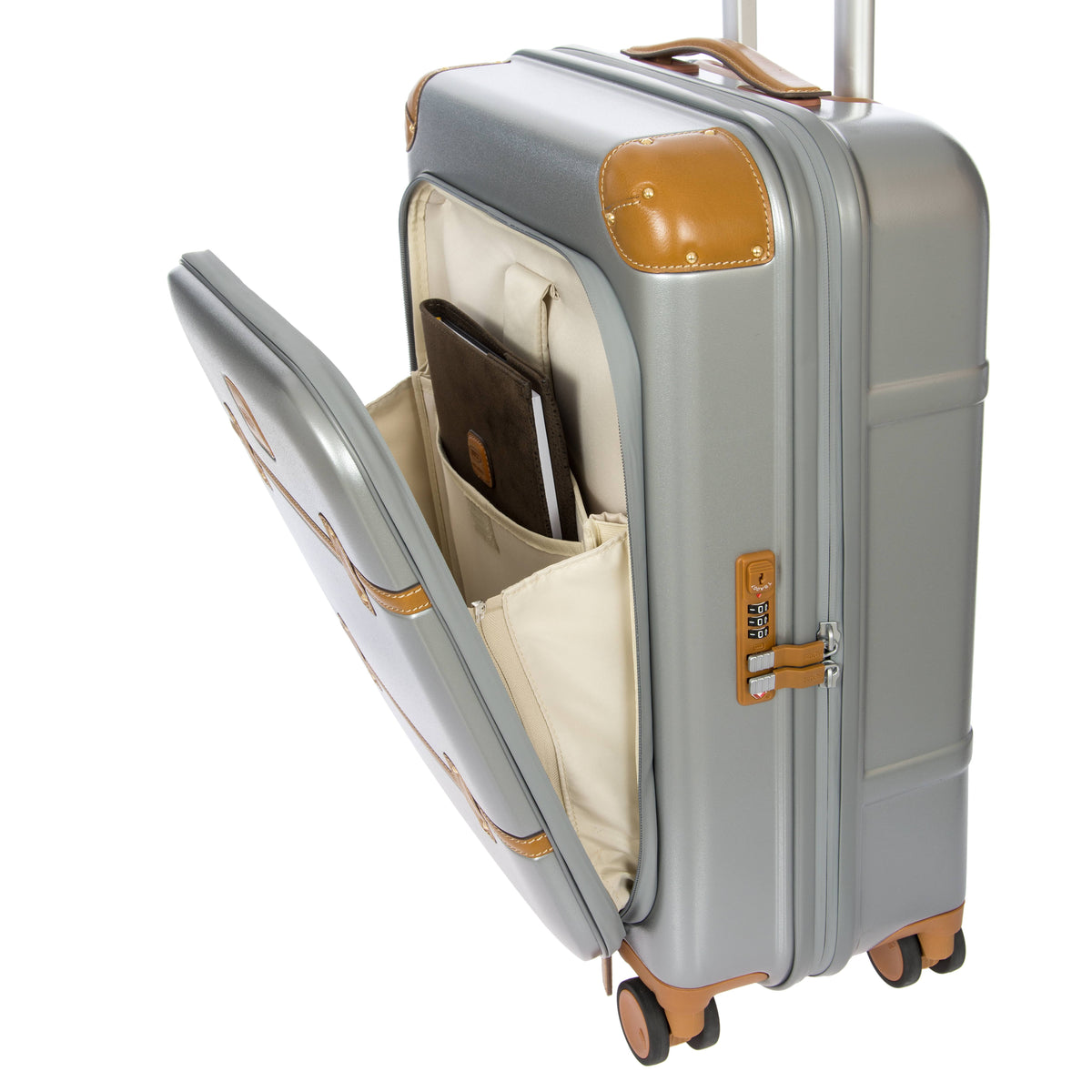 Carry-On Spinner Trunk Silver A450