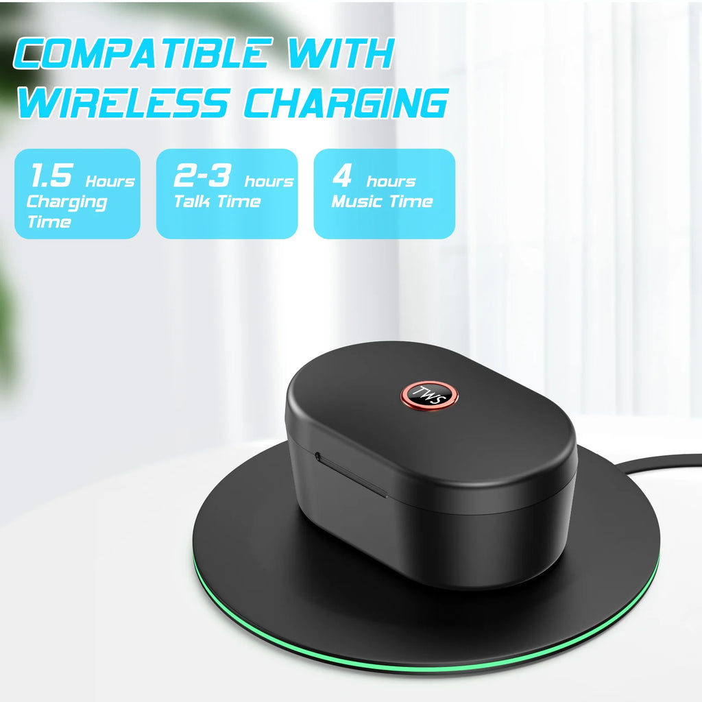 Wireless Earbuds with Charging Case and Built-in Mic J631