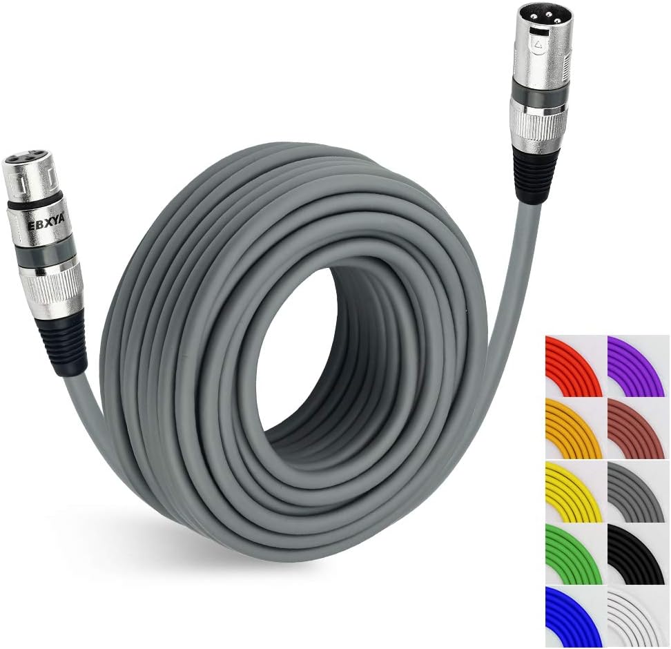 50 Ft 4 Pack XLR Microphone Cable N8034
