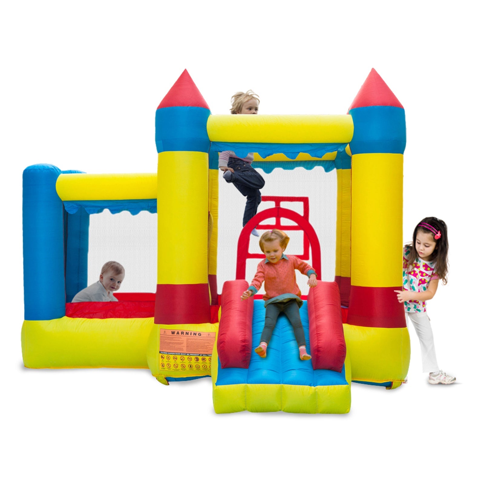 Multicolor Inflatable Bounce House Castle Jumper G58955