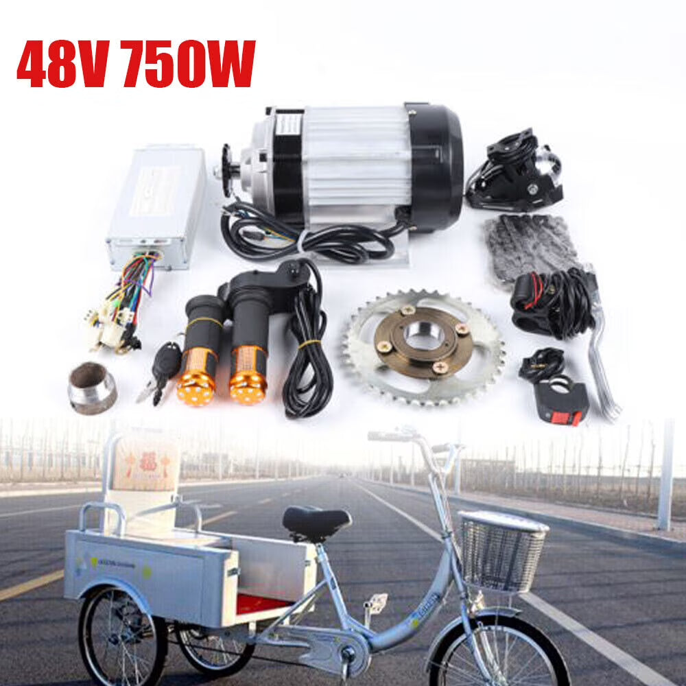 48V 750W Electric 3 Wheel Bike Brushless Motor Kit M933