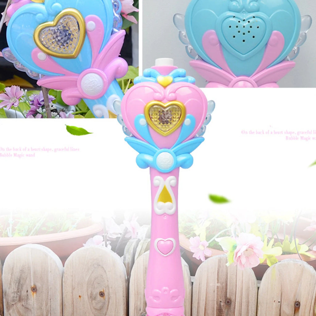 Musical Light-up Bubble Wand Bubble Blower 100ml A6610