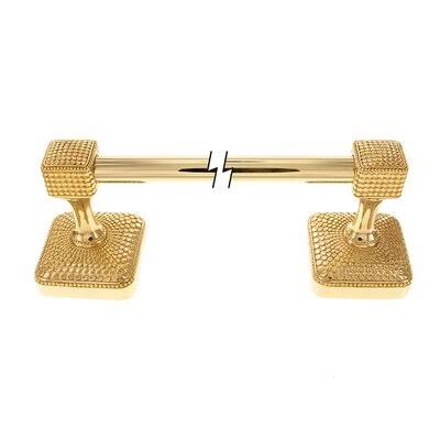 Polished Gold Wall Mounted Towel Bar H6365
