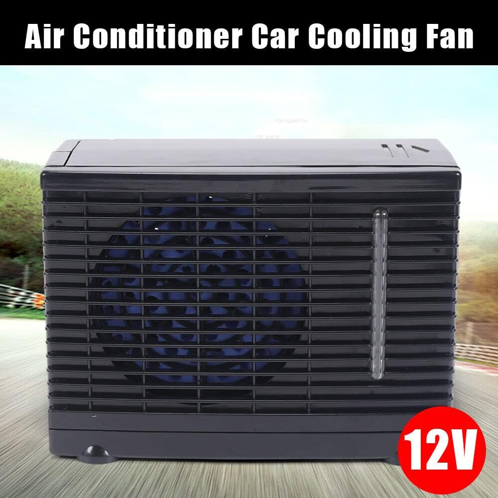 12V Portable Car Air Conditioner Cooling Fan, Pack of 2 O273411