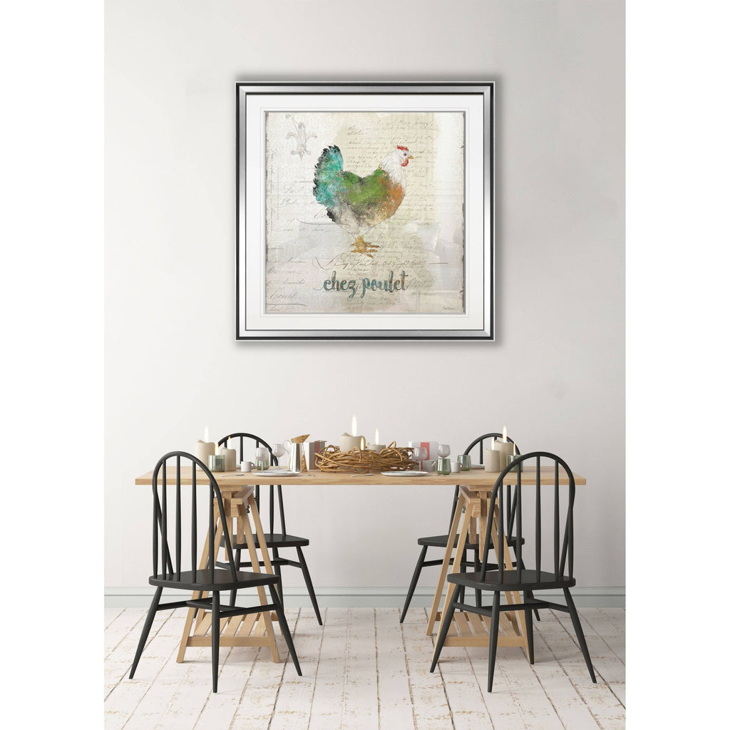 Framed Giclee Print 32 x 32 R102078