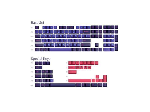 157-Key Cherry Profile PBT Double-Shot Full Keycap Set D828493