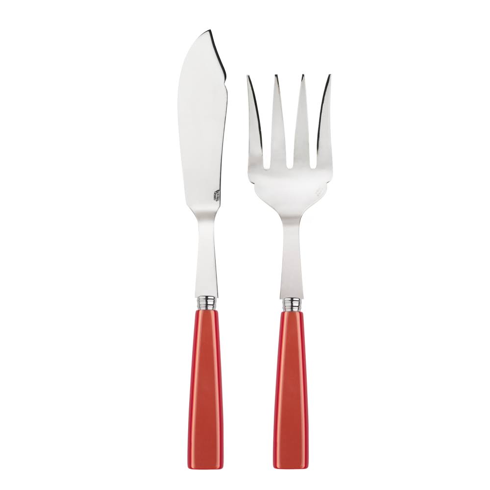 Fish Serving Set Orange B924