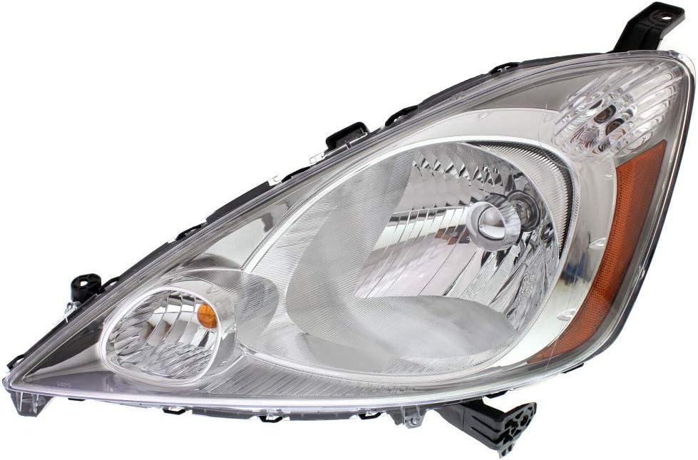Driver Side Halogen Headlight Assembly for Honda Fit 2009 2011 Sport Model X1187