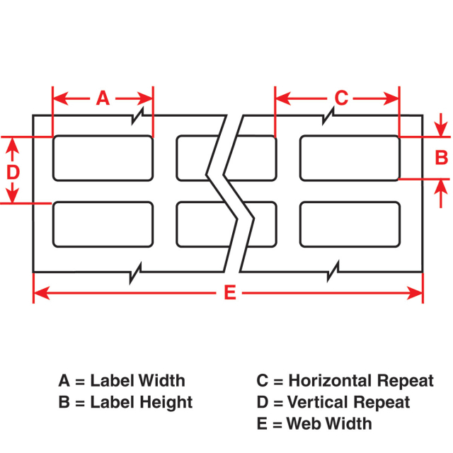 White Label, 5000 Labels G38334