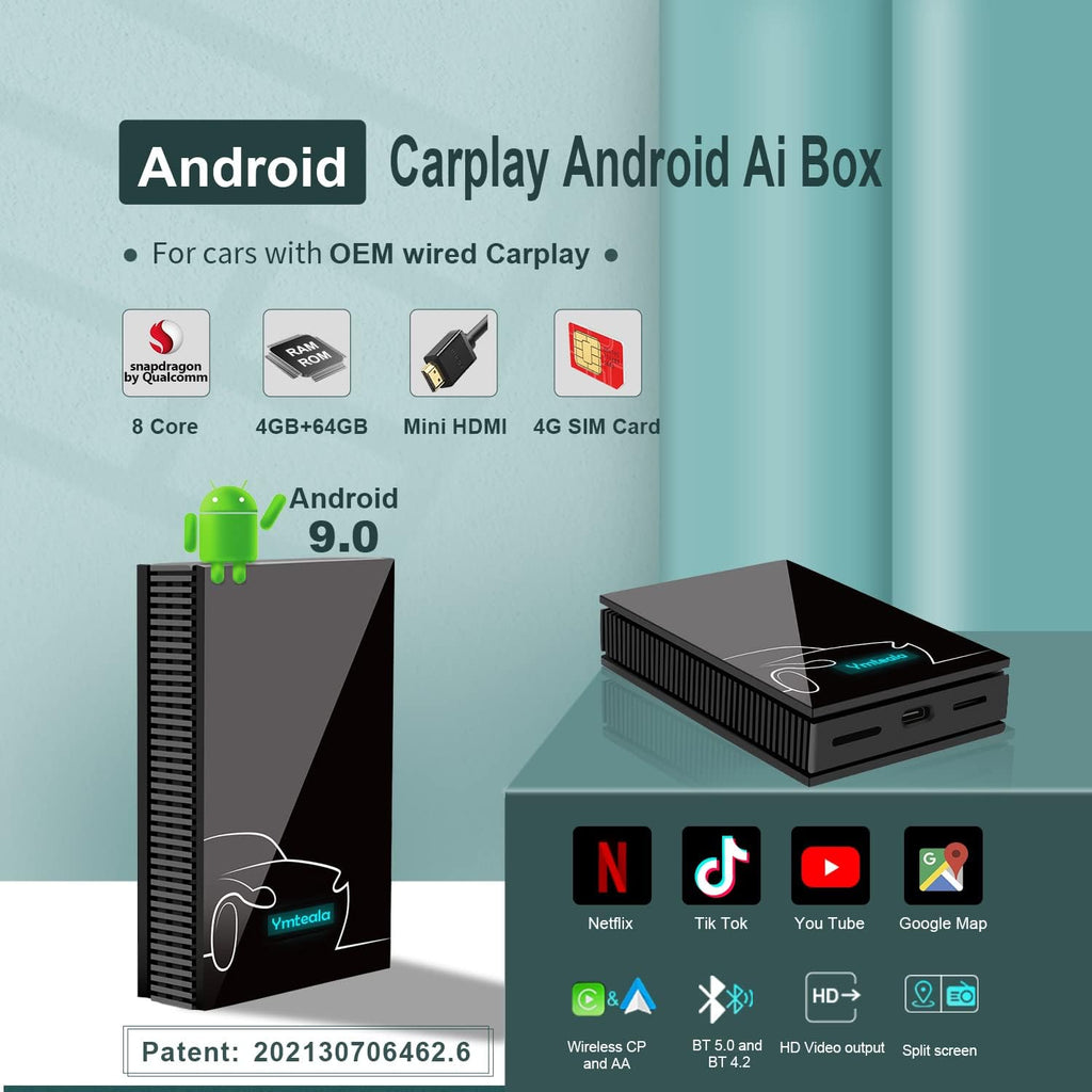 Wireless CarPlay Adapter with 4G Cellular M150097