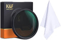 52mm Variable ND Filter ND2-ND32 with Microfiber Cleaning Cloth Pack of 2 Z85770