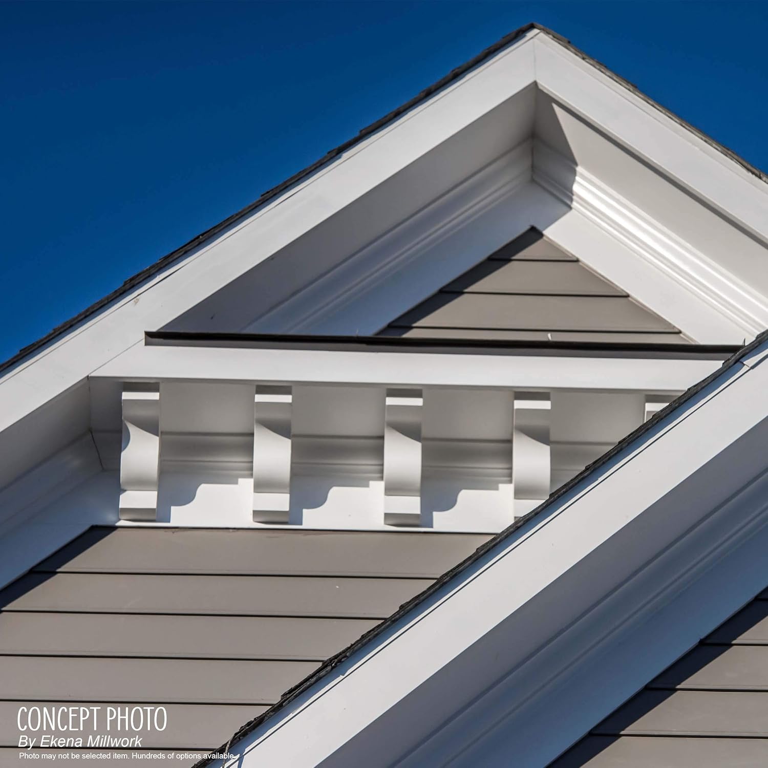 2 1/4 inch W x 2 1/4 inch D x 4 1/4 inch H Devon Corbel (4-Pack) S41764