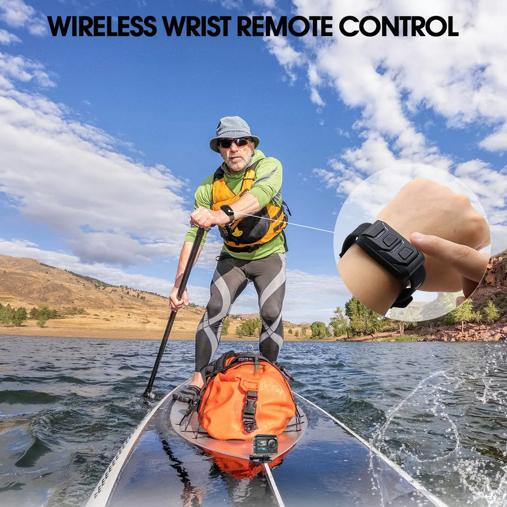 4K 30FPS Action Camera Waterproof WiFi Touch Screen O123