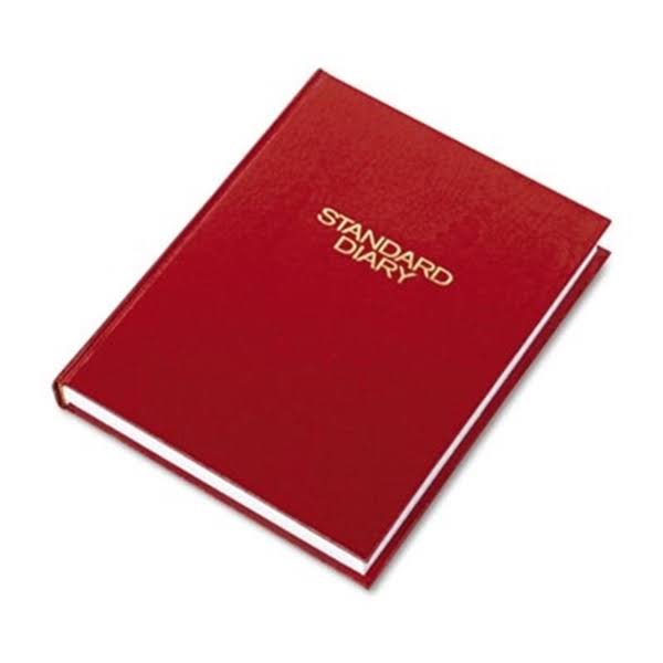Red Recycled Daily Diary G41285