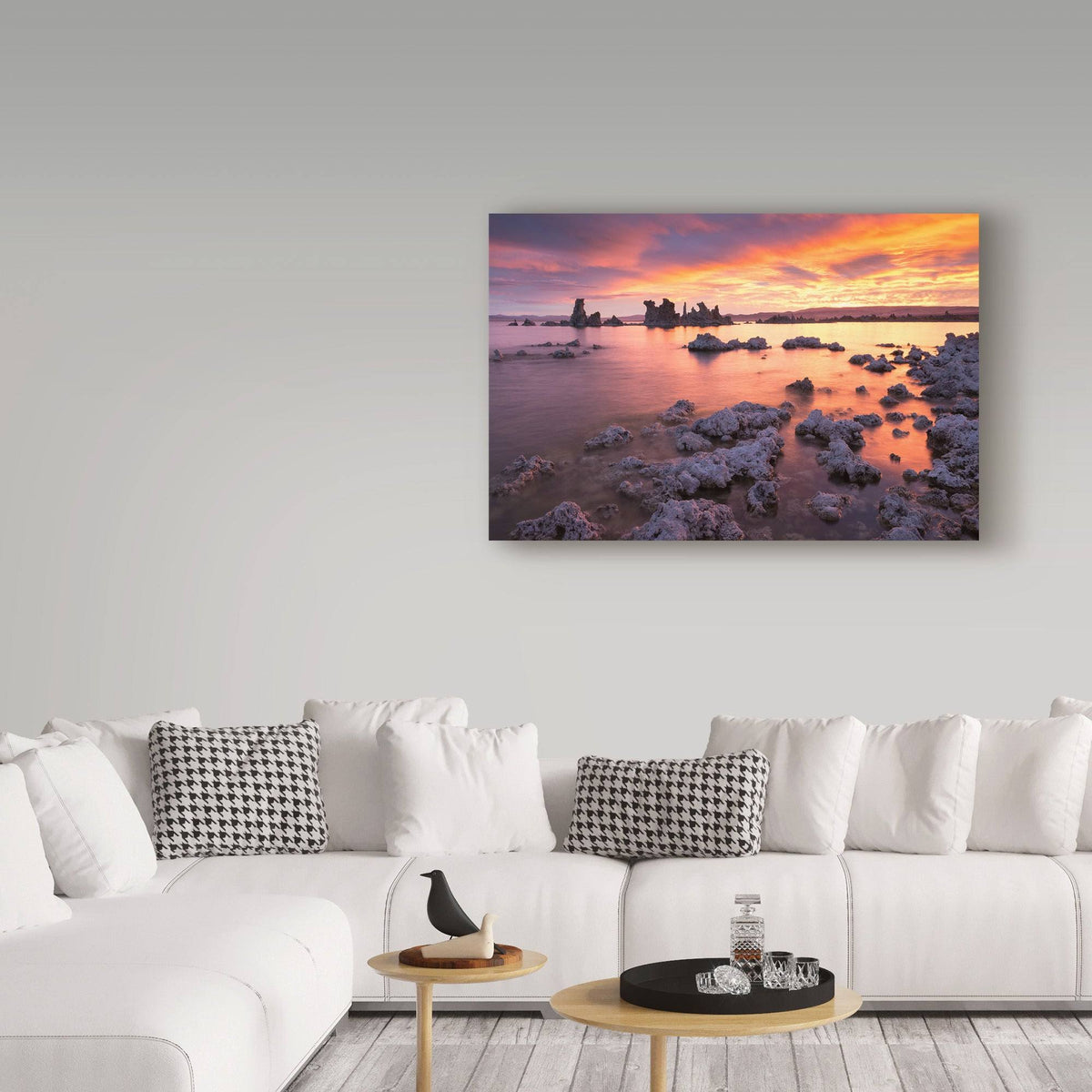 Fires of Mono Canvas D44829