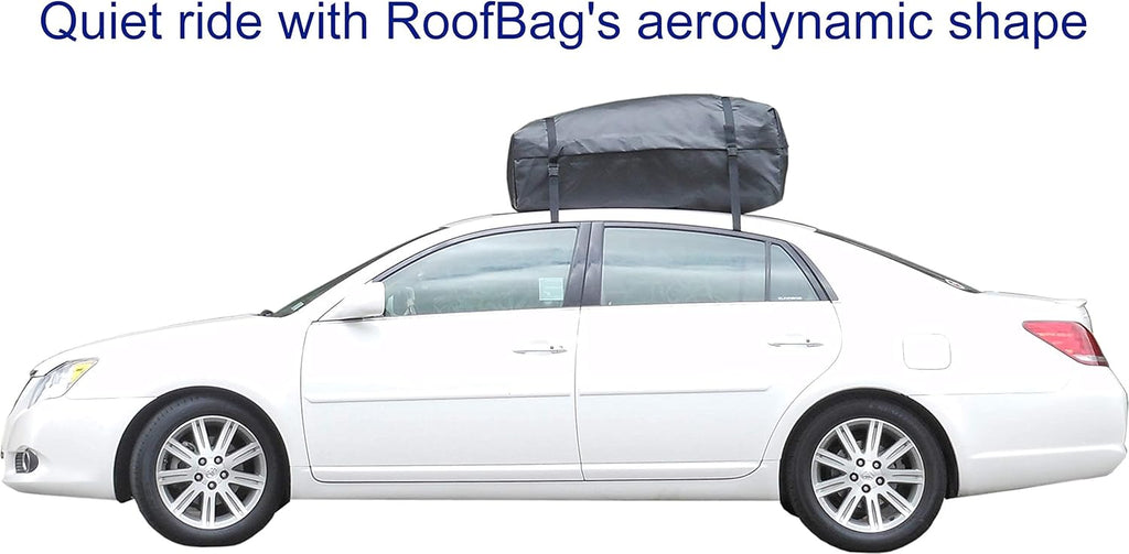11 Cubic Feet Waterproof Rooftop Cargo Carrier with Straps and Storage Bag N53931