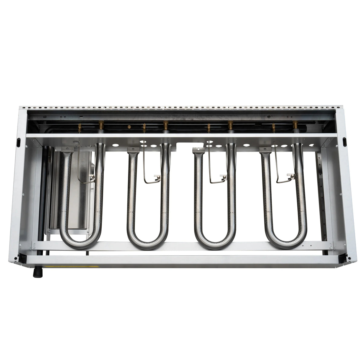 48 in. Natural Gas 4-Burner Griddle with 120,000 BTUs in Stainless-Steel S227