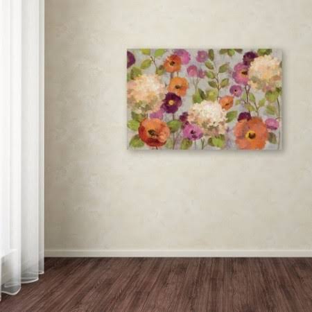 Hydrangeas and Anemones Canvas Art J90335