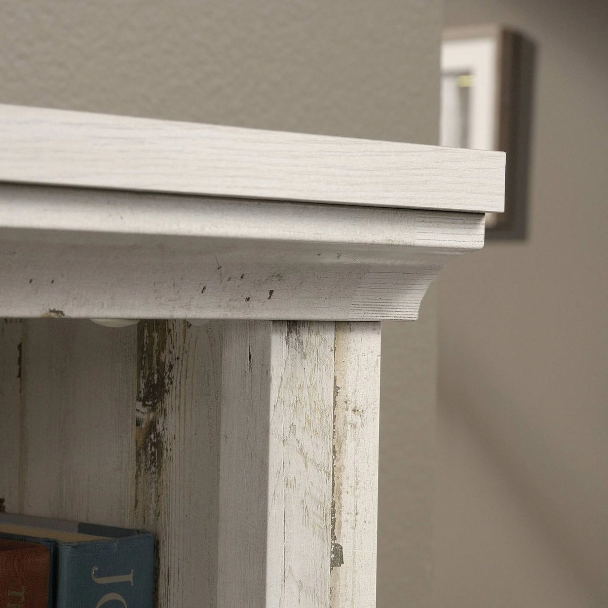 White Plank 3-Shelf Bookcase Z33381
