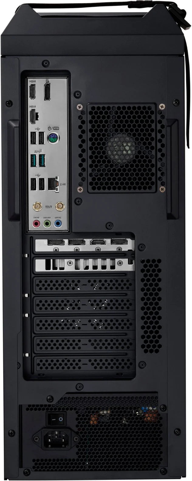 Gaming PC with Intel Core i9-14900K CPU, 128GB RAM, 2TB NVMe SSD + 20TB HDD, NVIDIA GeForce RTX 4060 Ti 8GB, Windows 11 Home O611