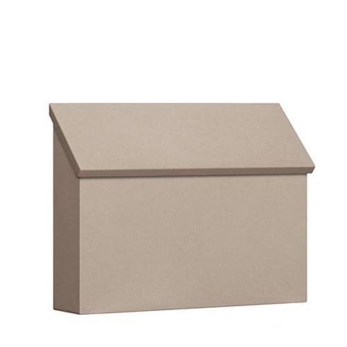 Beige Horizontal Mailbox P16723